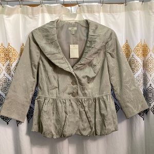 J Jill Dress jacket, size 4P, “mushroom” color